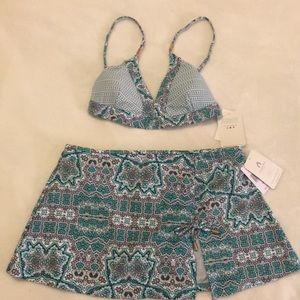 Cabana Life UPF 50+ Bikini and Skirt